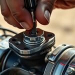 adjust carburetor idle settings