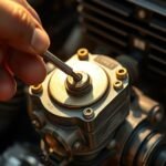 adjust carburetor mixture screws