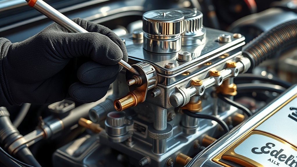 How Do You Adjust a Edelbrock Carburetor