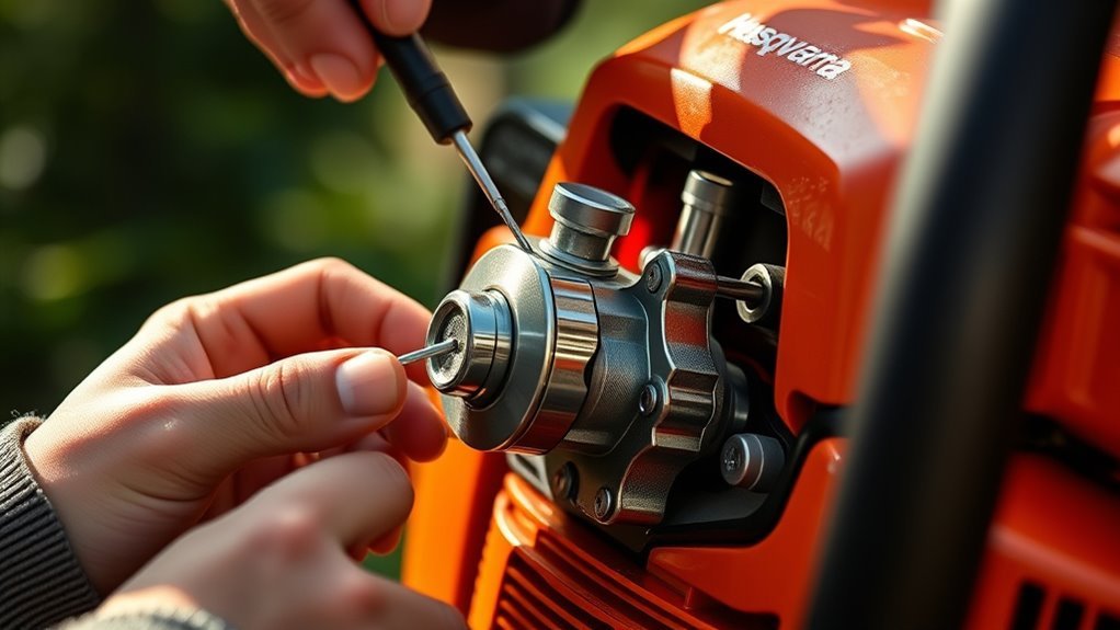How to Adjust a Husqvarna Chainsaw Carburetor