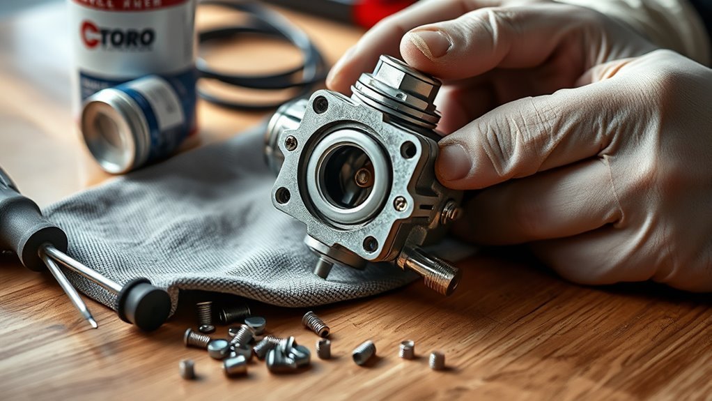 How to Clean Carburetor on Toro Lawn Mower