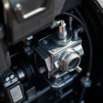 carburetor location on snowblower