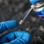 clean spark plugs safely