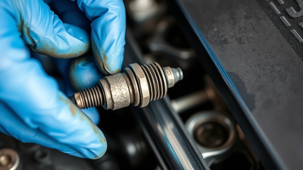 How to Fix Black Spark Plugs