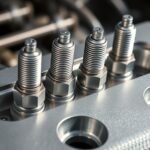 four spark plugs total