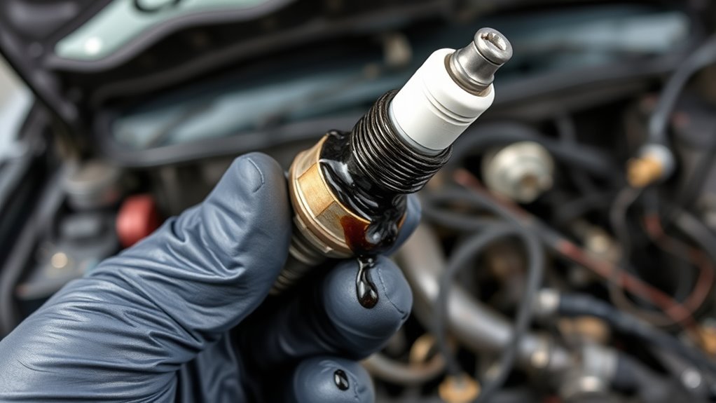 Why Is There Oil on My Spark Plugs