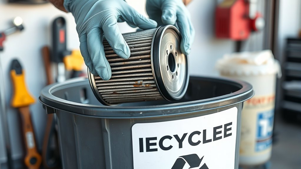 How to Dispose of Oil Filter
