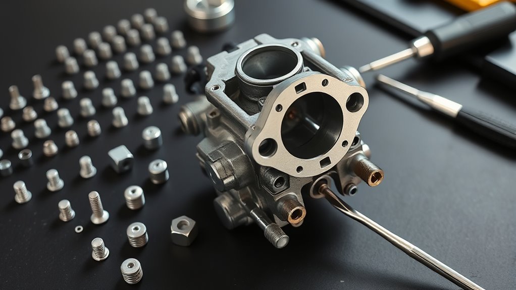rebuilding kawasaki fe290 carburetor