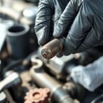 remove oil from plugs