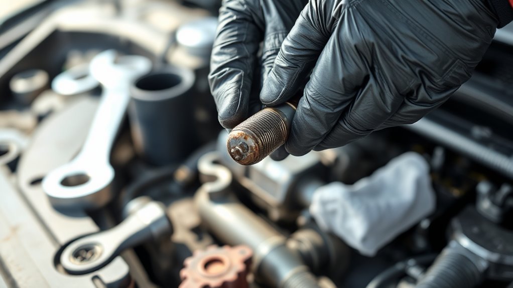 How to Fix Oil in Spark Plugs