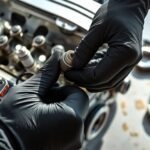 replace spark plugs safely