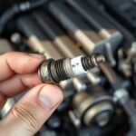 rough idle from spark plugs